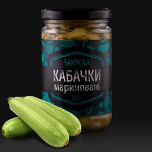 Закуска "Кабачки мариновані"